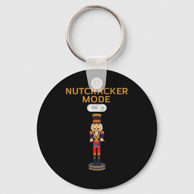 Chaveiro Funny Nutcracker Shirt Christmas Nutcracker Mode O (Frente)