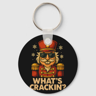 Chaveiro Funny Nutcracker What’s Crackin Christmas Holiday