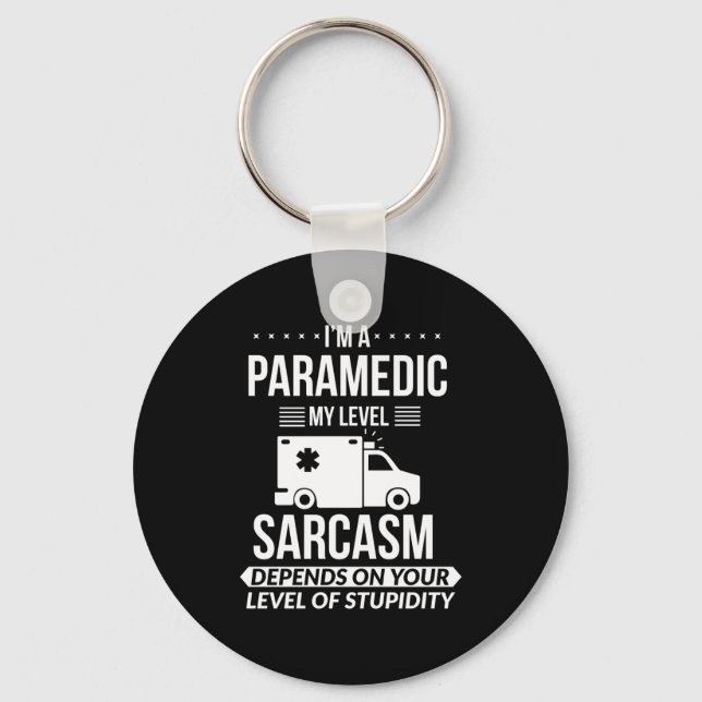 Chaveiro Funny Paramedic Emt Gift  (Frente)