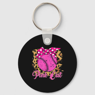 Chaveiro Funny Pink Out Conscientização do Câncer de Mama F