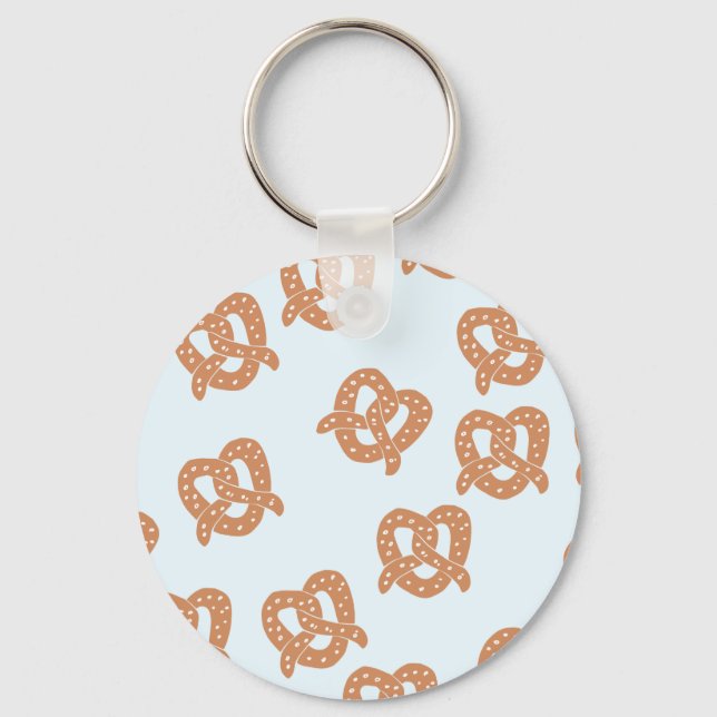Chaveiro Funny Pretzel Button Keychain (Frente)