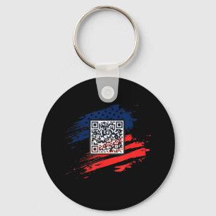 Chaveiro Funny Qr Presidente Trump Dance Code