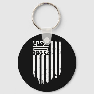 Chaveiro Funny Qr Presidente Trump Dance Code