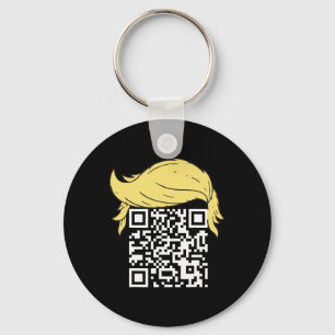 Chaveiro Funny Qr Presidente Trump Dance Code 2