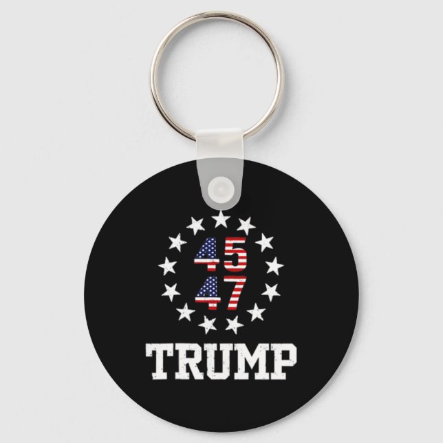 Chaveiro Funny Qr Presidente Trump Dance Code Inauguração D (Frente)