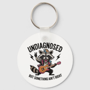 Chaveiro Funny Rocking Racoon