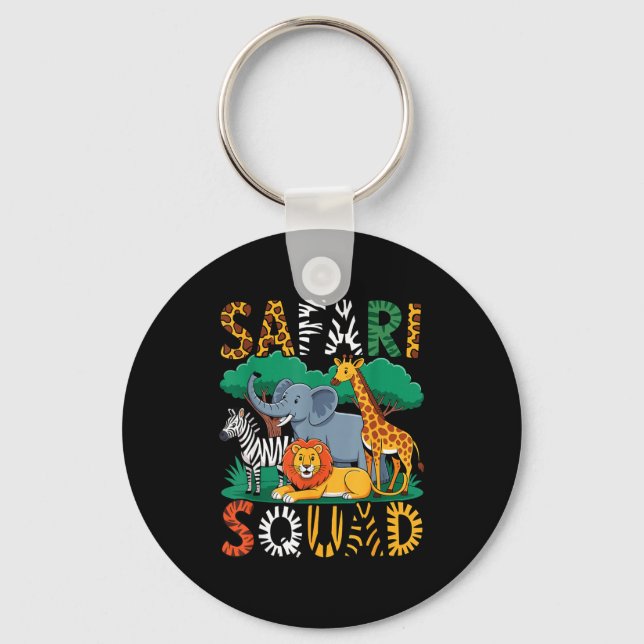 Chaveiro Funny Safari Costume For Kids Men Women Africa Saf (Frente)