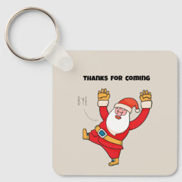 Chaveiro Funny santa thanks for coming