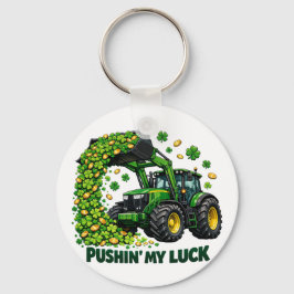 Chaveiro Funny St. Patrick's Day funny Tractor