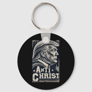 Chaveiro Funny Trump Anti Cristo Jesus Christian Faith Tee