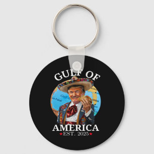 Chaveiro Funny Trump Golfo Dos Eua América 2025 Trump Merch