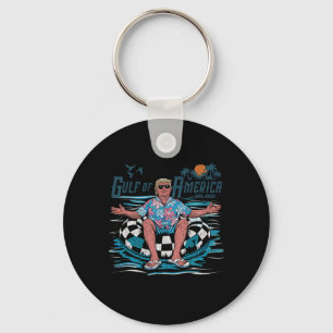 Chaveiro Funny Trump Golfo Dos Eua América 2025 Trump Merch