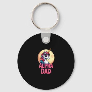 Chaveiro Funny Unicorn Dad Laufey Men Father's Day Christma