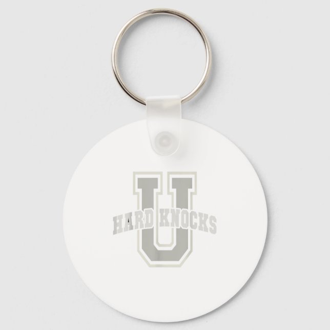 Chaveiro Funny University Of Hard Knocks Affirmation Colleg (Frente)