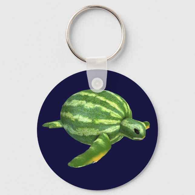 Chaveiro Funny Watermelon Seaturtle (Frente)