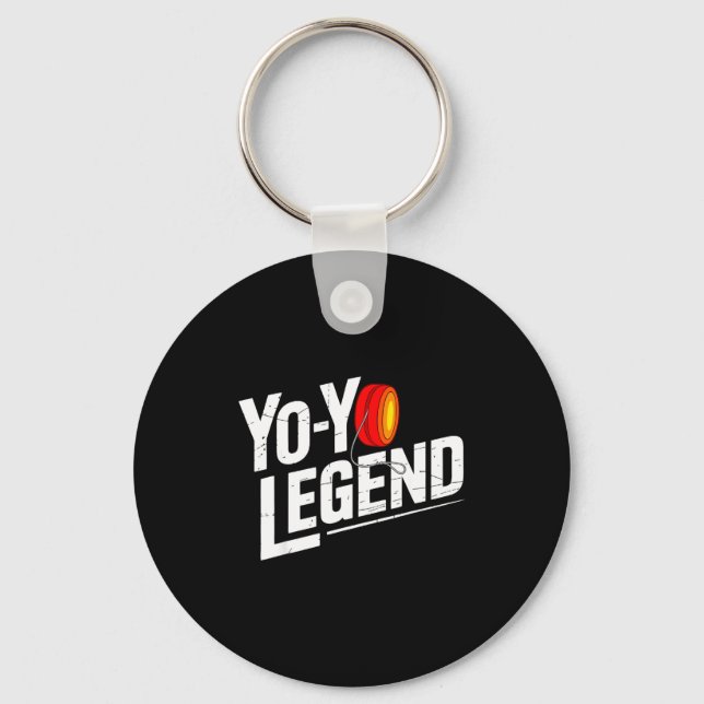 Chaveiro Funny Yoyo Player Legend Yo-yo Performer  (Frente)
