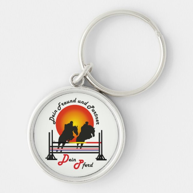 Chaveiro Für Pferdesport Liebhaber Schlüsselanhänger (Frente)