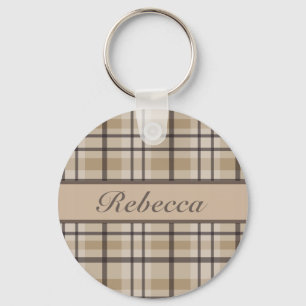 Chaveiro Furacão personalizado e padrão de xadrez de areia