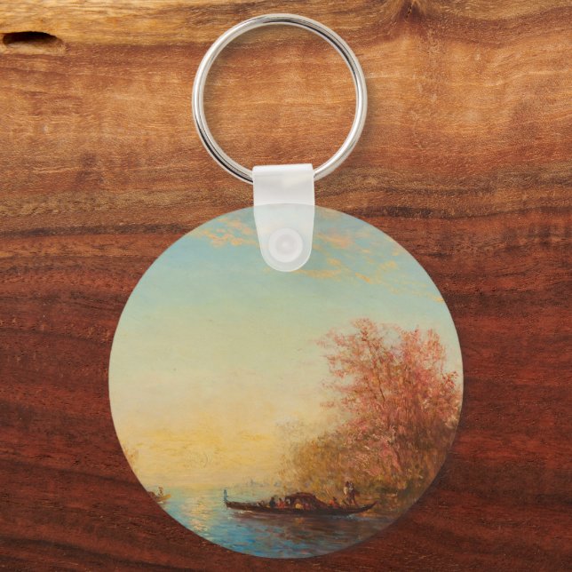 Chaveiro Fusine, Environs De Venise - Félix Ziem (Frente)