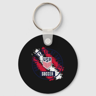 Chaveiro Futebol Americano Retro Pintura Cinza Usmnt Oficia