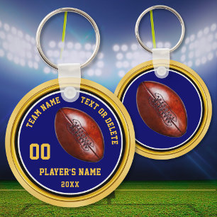Chaveiro Futebol azul e Dourado barato dos favoritos para