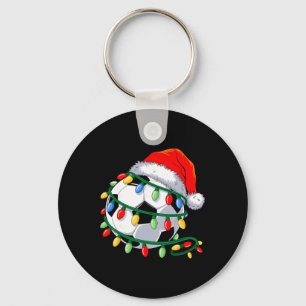 Chaveiro Futebol Byll Chapéu de Papai Noel Homens Mulheres