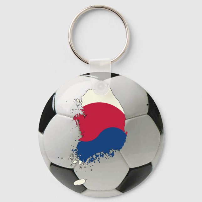 Chaveiro Futebol da Coreia do Sul (Frente)