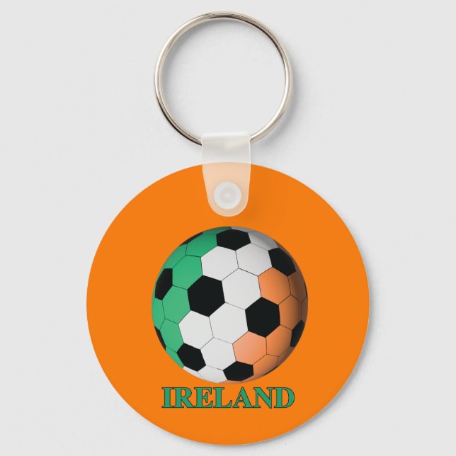 Chaveiro futebol da Irlanda (Frente)