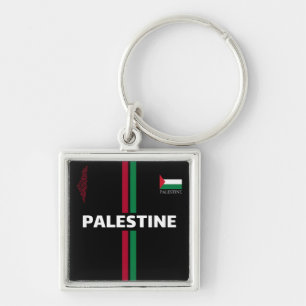 Chaveiro Futebol da Palestina livre - equipe do mapa do pav