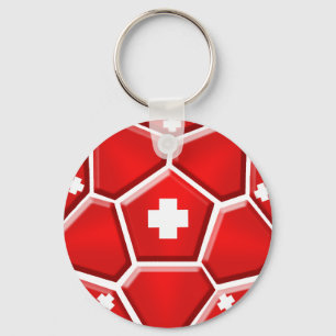 Chaveiro Futebol da suiça - campeonato do mundo 2014 de