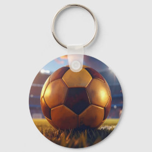 Chaveiro Futebol de futebol - Bola de Ouro