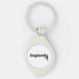 Chaveiro futebol de Inglaterra personalizado