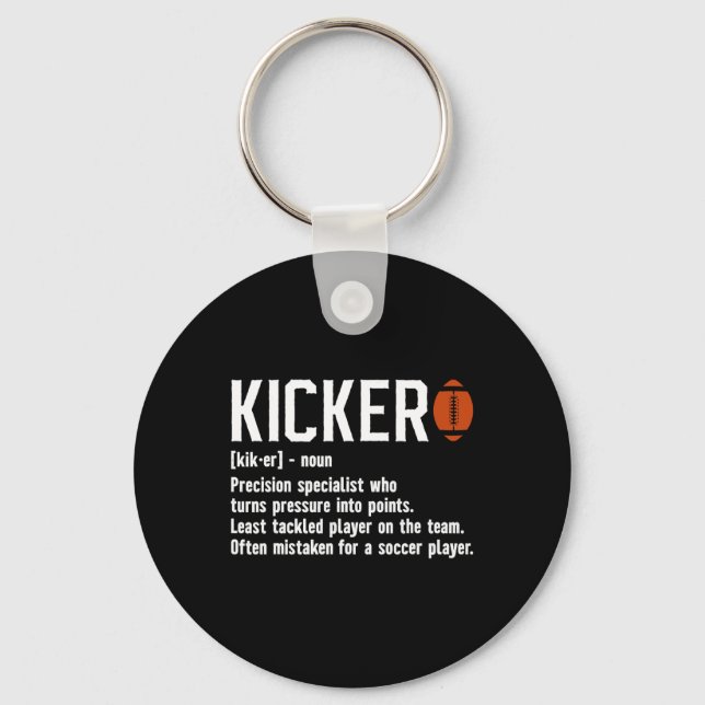 Chaveiro Futebol de Kicker Definition Placeki (Frente)