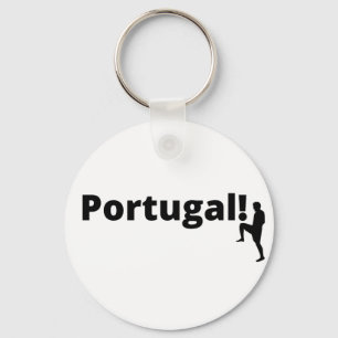 Chaveiro Futebol de Portugal, personalizável