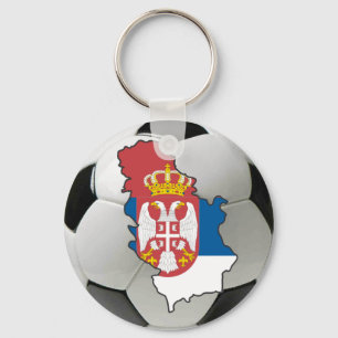 Chaveiro Futebol de Serbia