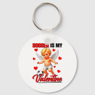 Chaveiro Futebol Engraçado É Meu Cupido De São Valentão Par