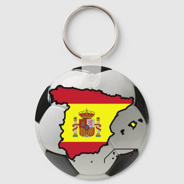 Chaveiro futebol espanha (Frente)
