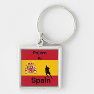 Chaveiro Futebol espanhol personalizável