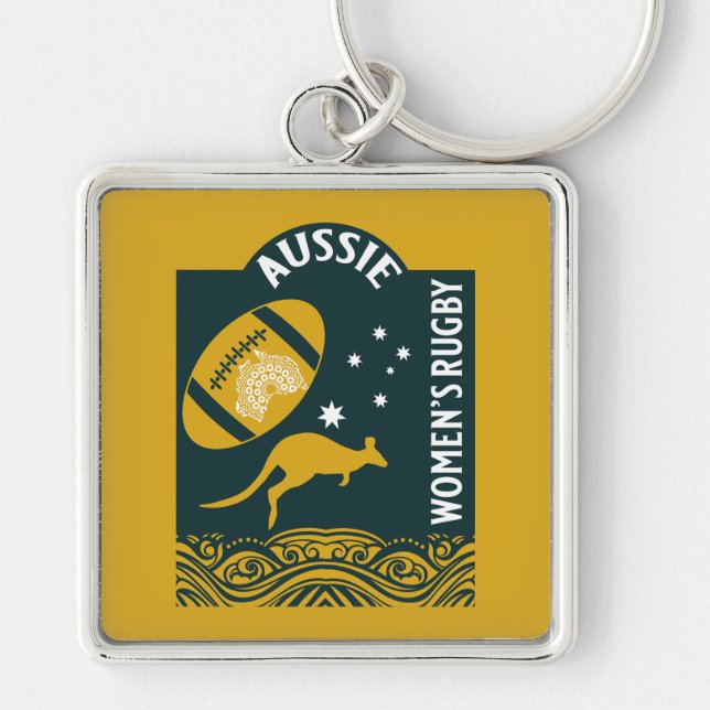 Chaveiro Futebol feminino australiano (Frente)