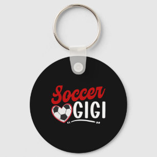 Chaveiro Futebol Gigi Coração Avó Gigi De Um Jogador De Fut