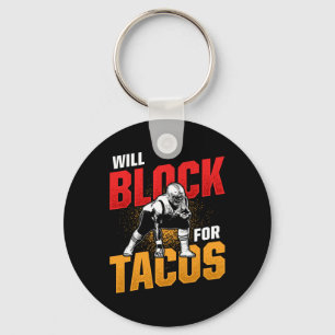 Chaveiro Futebol Lineman Para Tacos Defensivos