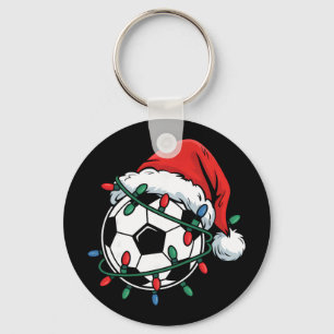Chaveiro Futebol Ll Chapéu do Papai Noel Xmas Natal Diverti