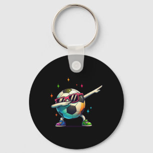 Chaveiro Futebol Ll Dabbing Sungles Jogador de Futebol Cria