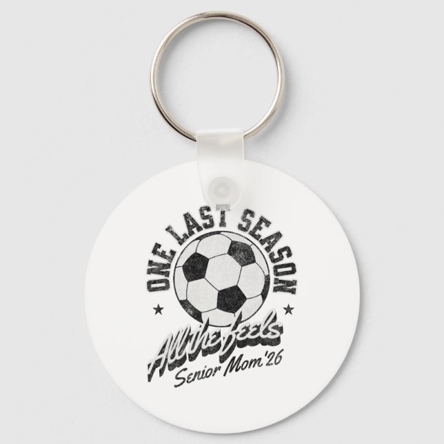 Chaveiro Futebol Mãe Sênior 2026 Desgastado  (Frente)
