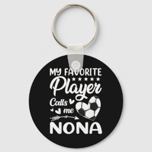 Chaveiro Futebol Meu Jogador Favorito Me Chama de Nona