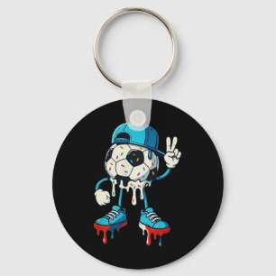 Chaveiro Futebol Pingando Ll Mão da Paz Design Legal de Art