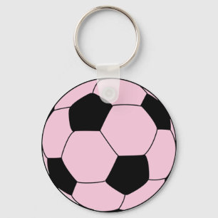 Chaveiro Futebol rosa