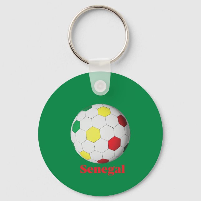 Chaveiro futebol senegalês (Frente)