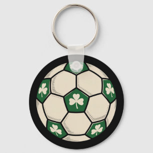 Chaveiro Futebol Trevo Irlandês Ll Projeto Patrick