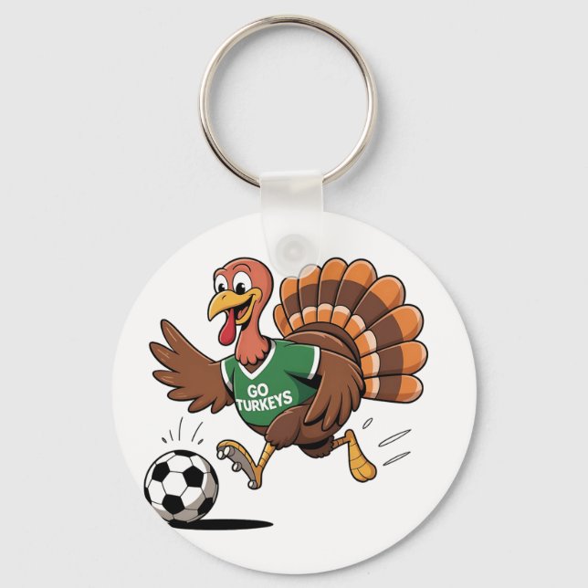 Chaveiro Futebol Turco de Ação de Graças (Frente)